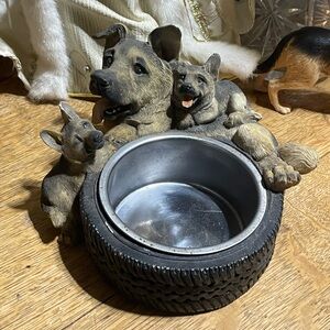 German Shepherds dish